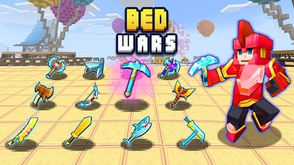 我的世界起床战争手机版(Bed Wars)游戏截图1